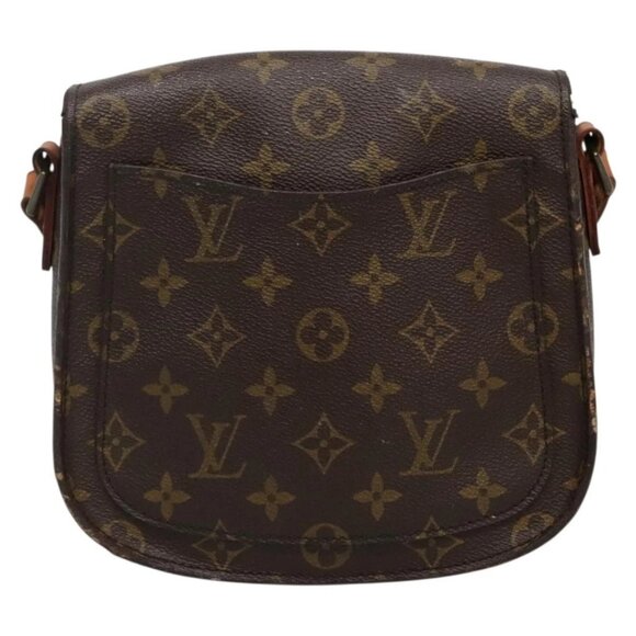 LOUIS VUITTON Monogram Saint Cloud MM Shoulder Bag M51243 LV Auth 132152 - Picture 2 of 16